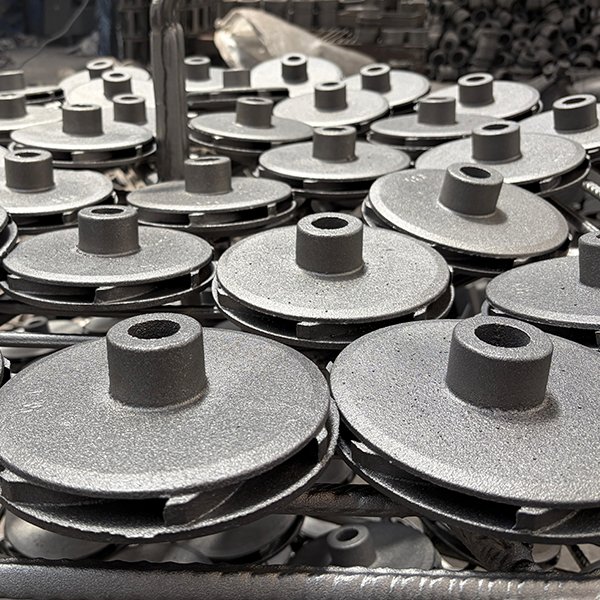 Nave de producción de la planta de fundición de metales de Bordomet